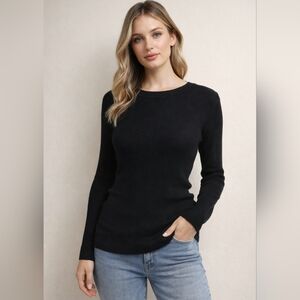 Nine West Black Crew Neck Sweater